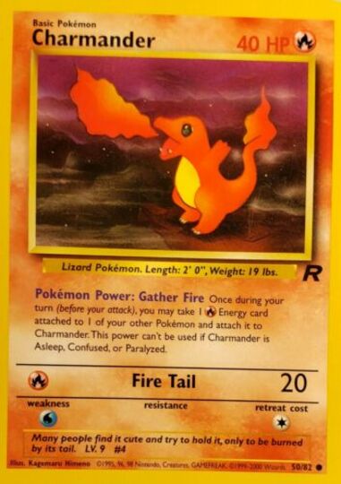 charmander 50/82